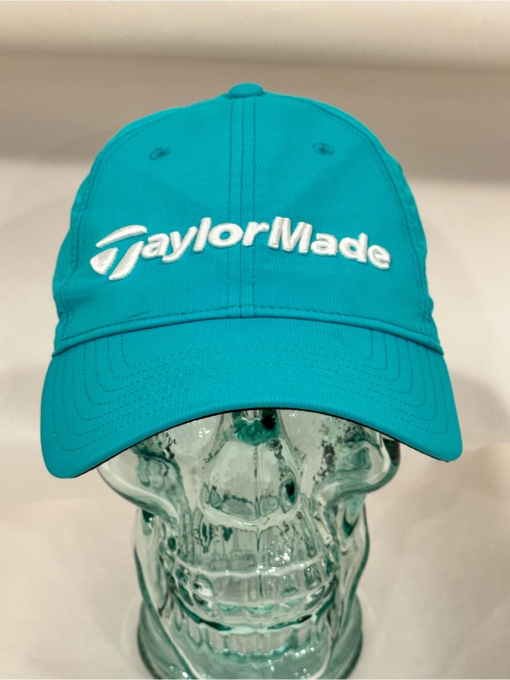 Taylormade Blue Green Teal Turquoise Golf Hat Cap Strapback Adjustable One Size